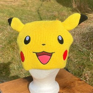 Adorable Pikachu Knit Beanie. 14 and Older